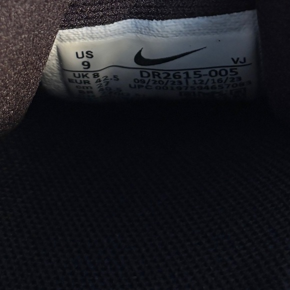 Nike Men's Invincible 3 Running Shoes Sneakers Black Size 9 - Picture 5 of 6